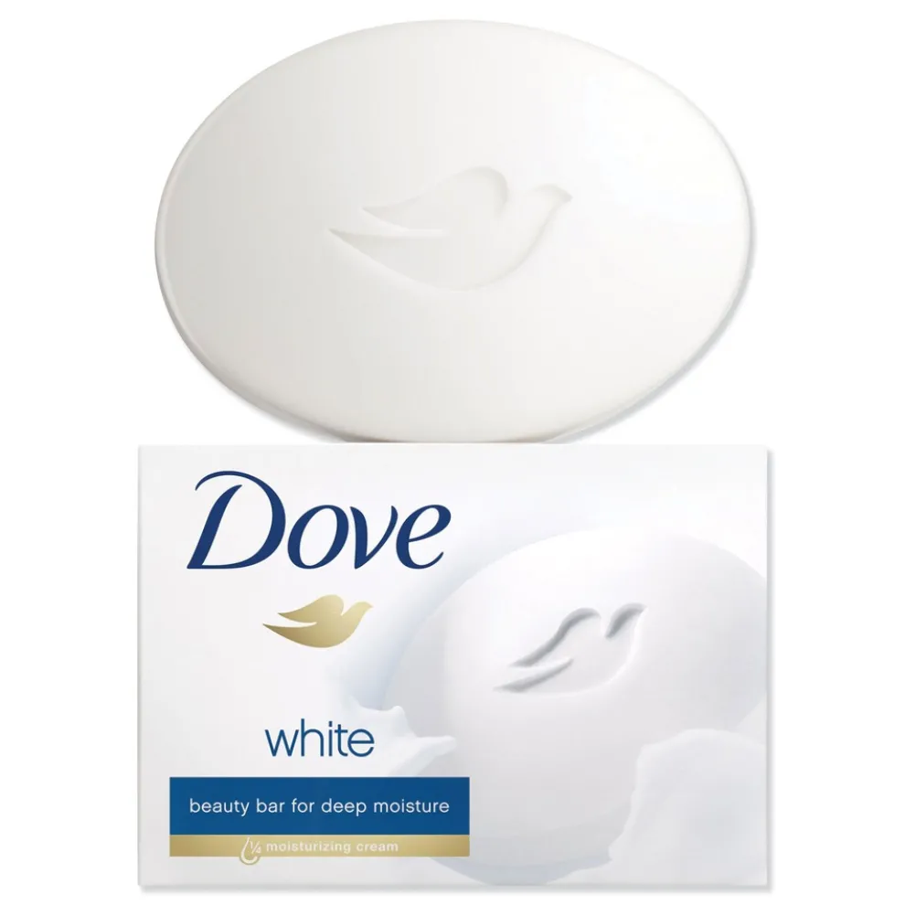 Dove 3.17 oz. Beauty Bar - Light Scent, White (12/Carton)