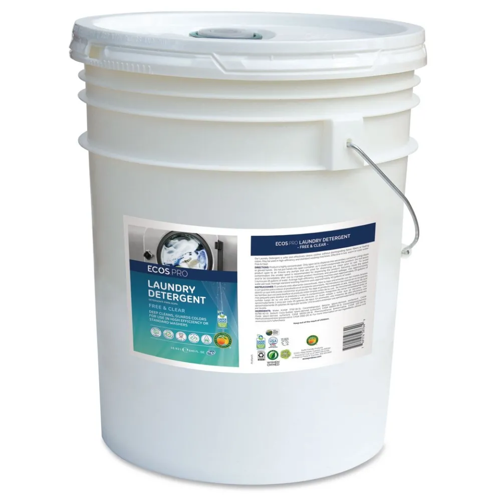 ECOS PRO 5 gal. Pail Liquid Laundry Detergent - Free and Clear