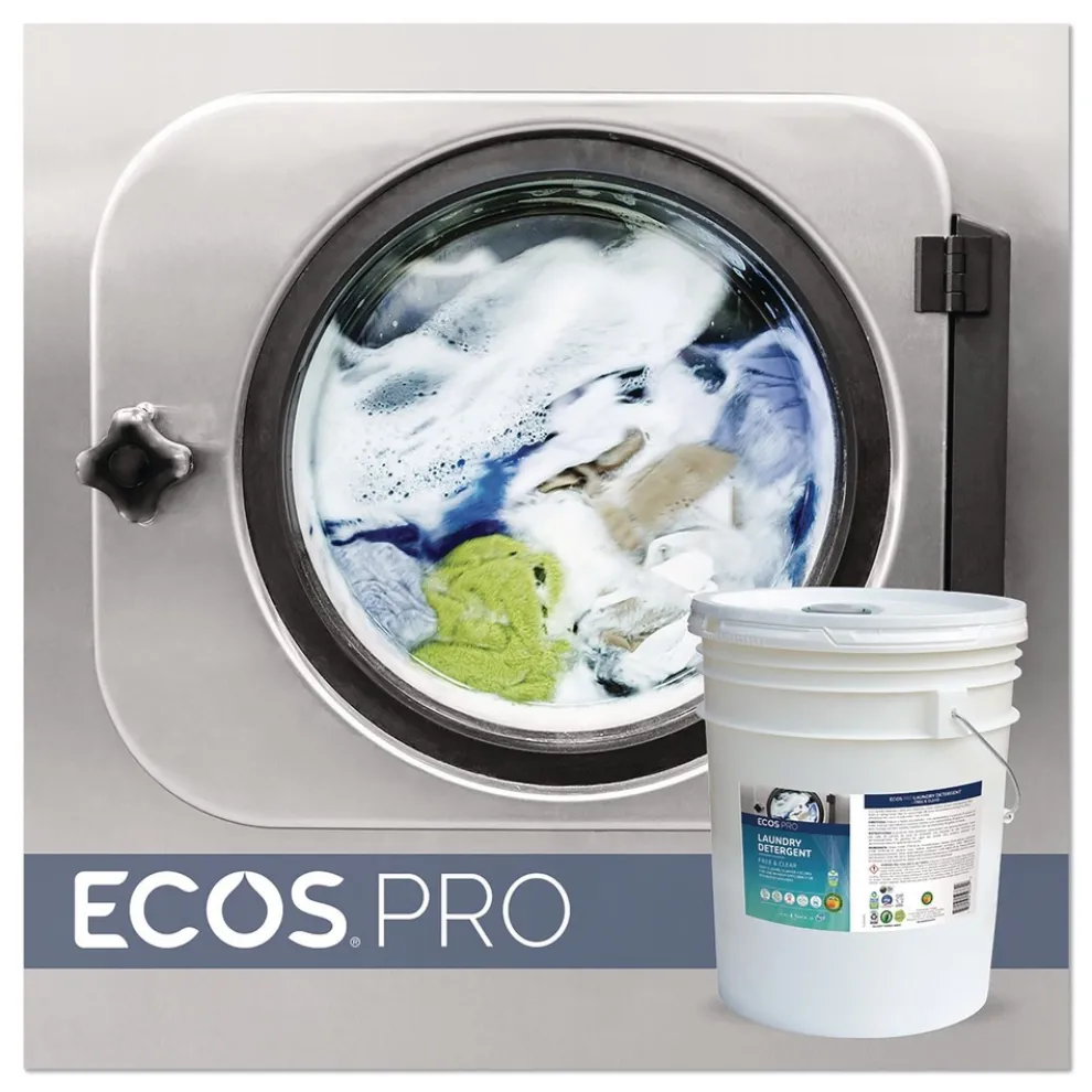 ECOS PRO 5 gal. Pail Liquid Laundry Detergent - Free and Clear