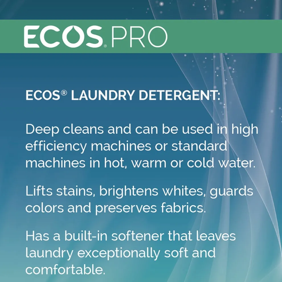 ECOS PRO 170 oz. Liquid Laundry Detergent Jug - Free and Clear (2/Carton)