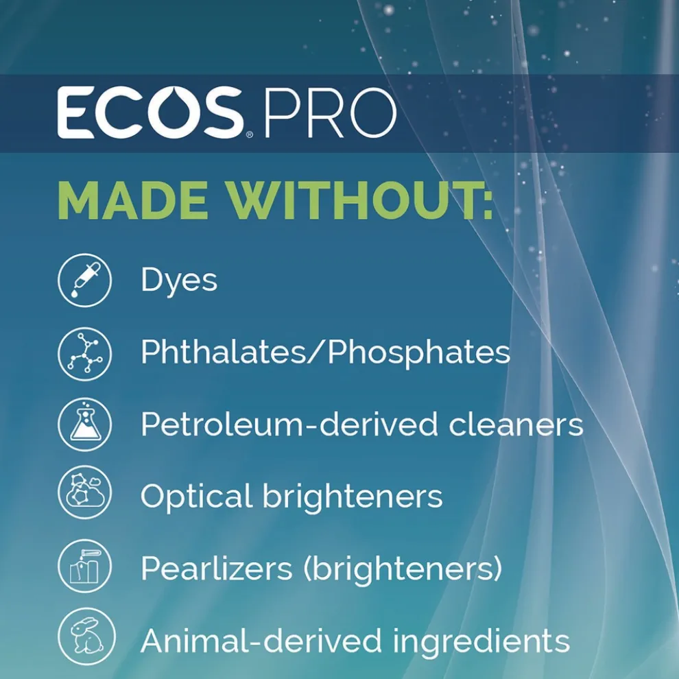 ECOS PRO 24 oz Toilet Bowl Cleaner Squeeze Bottle - Fresh Cedar Scent (6/Carton)