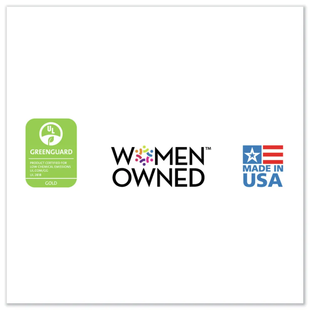 ES Robbins 46 x 60 EverLife Moderate Use Rectangular Chair Mat for Low Pile Carpet - Clear