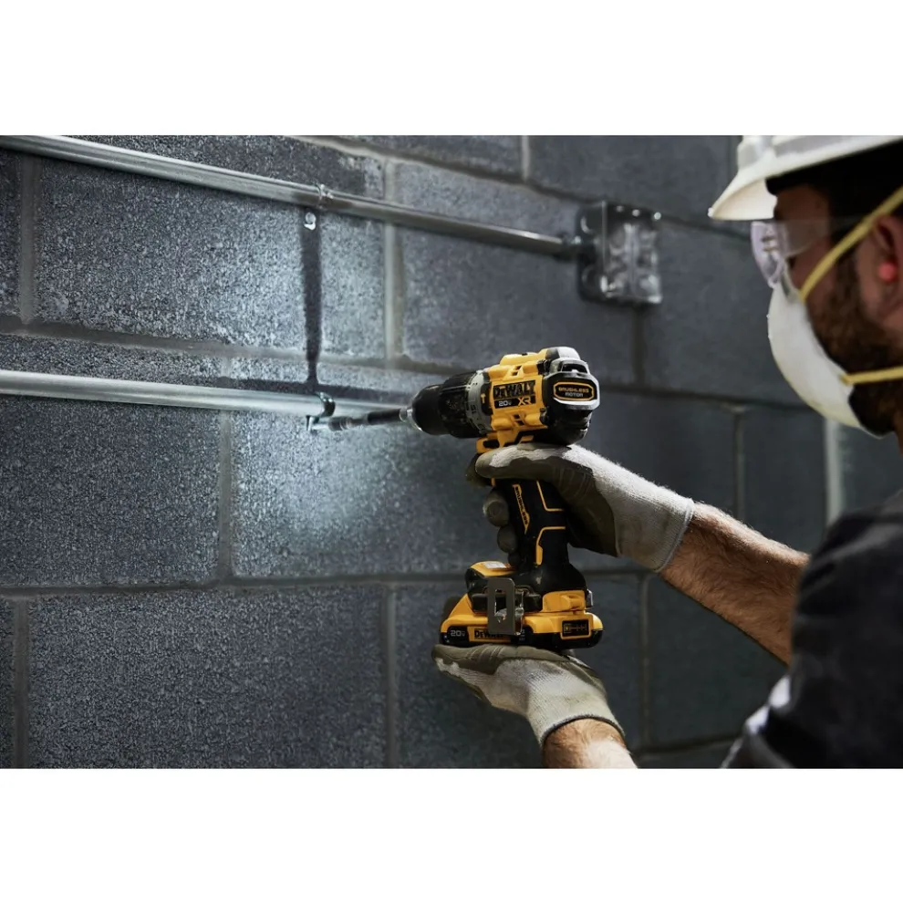 Factory Reconditioned Dewalt 20V MAX XR Brushless Lithium-Ion 1/2 in. Cordless Hammer Drill Driver (Tool Only)