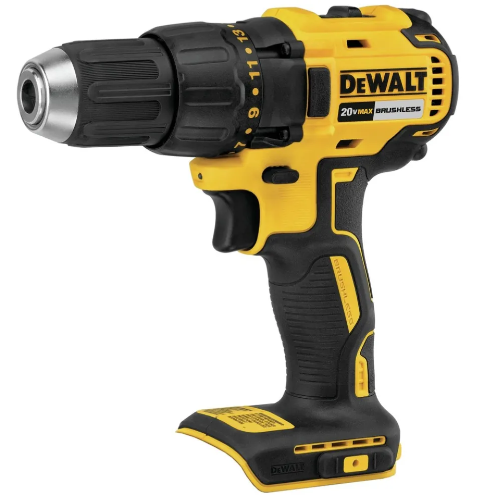 Factory Reconditioned Dewalt 20V MAX Brushless Compact Lithium-Ion 1/2 in. Cordless Drill Driver (Tool Only)