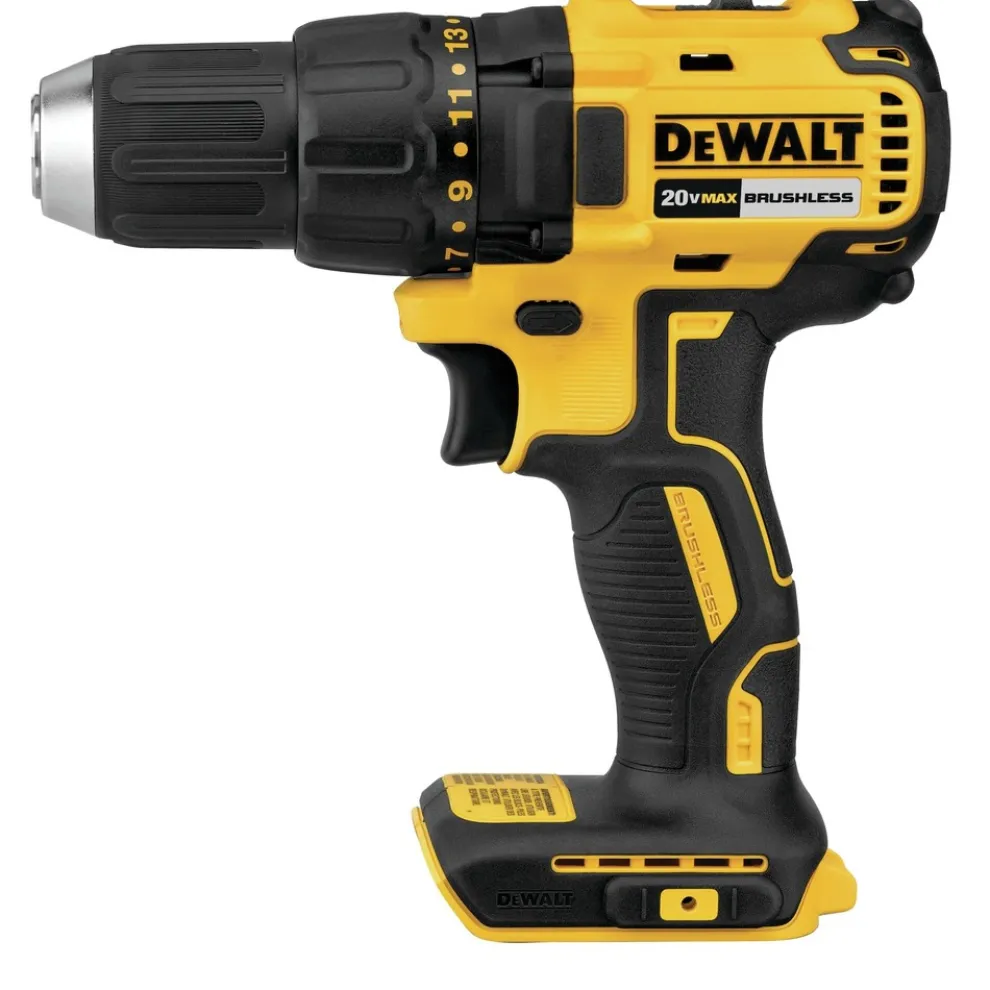 Factory Reconditioned Dewalt 20V MAX Brushless Compact Lithium-Ion 1/2 in. Cordless Drill Driver (Tool Only)