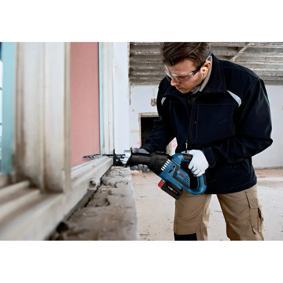 Factory Reconditioned Bosch 18V EC Brushless 1-1/4 in.-Stroke Multi-Grip Reciprocating Saw (Tool Only)