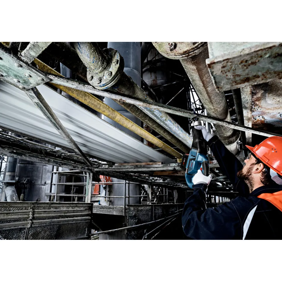 Factory Reconditioned Bosch 18V EC Brushless 1-1/4 in.-Stroke Multi-Grip Reciprocating Saw (Tool Only)