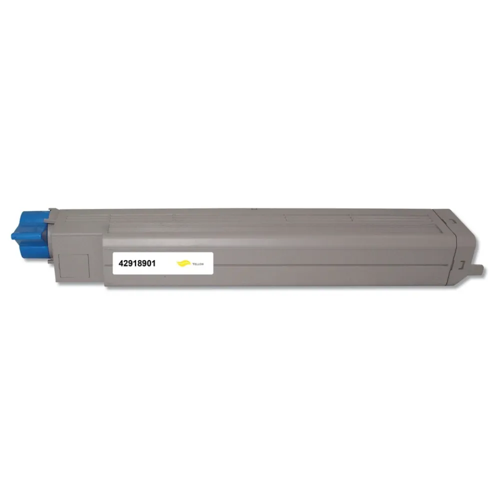 Factory Reconditioned Innovera 15000 Page-Yield Remanufactured Toner (Type C7) Replacement for 42918901 - Yellow
