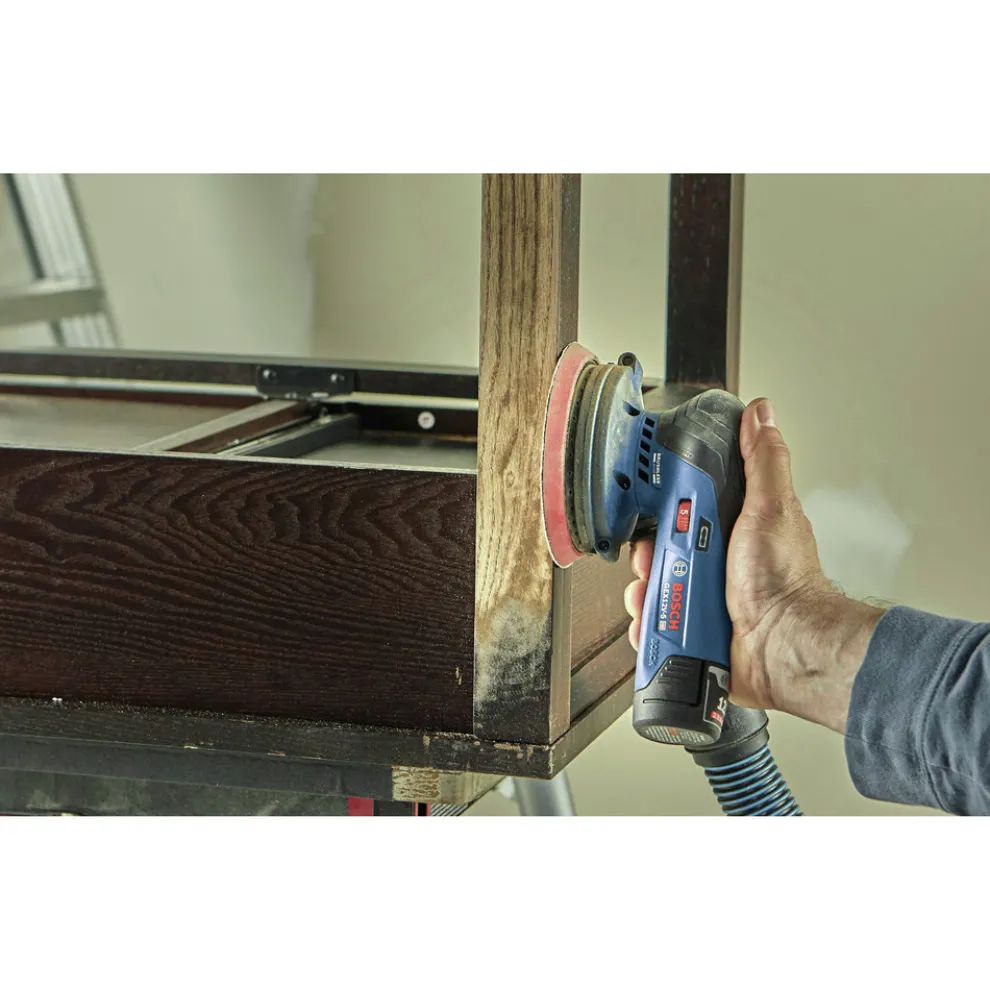 Factory Reconditioned Bosch 12V Max Brushless Lithium-Ion 5 in. Cordless Random Orbit Sander (Tool Only)