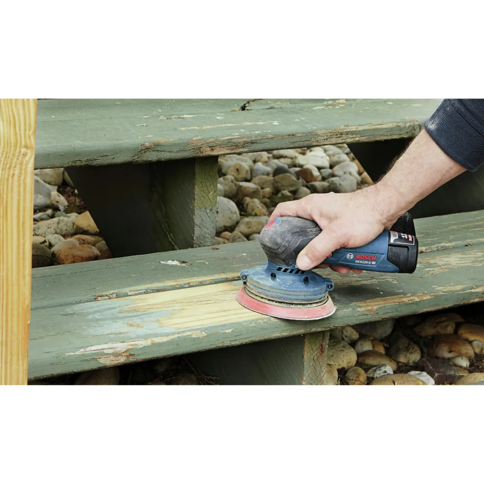 Factory Reconditioned Bosch 12V Max Brushless Lithium-Ion 5 in. Cordless Random Orbit Sander (Tool Only)