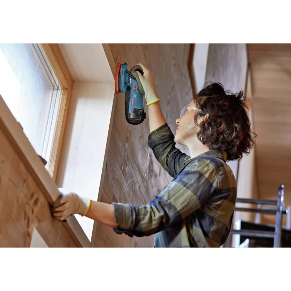 Factory Reconditioned Bosch 12V Max Brushless Lithium-Ion 5 in. Cordless Random Orbit Sander (Tool Only)