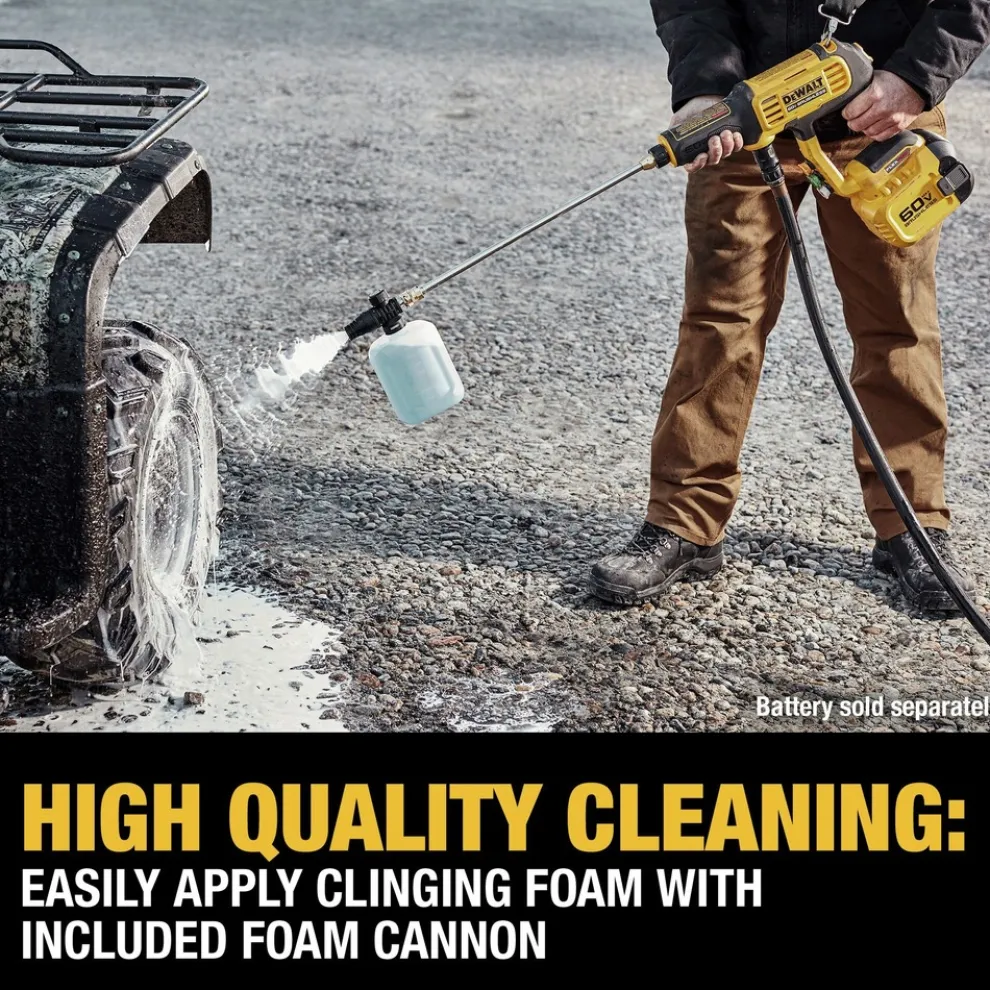 Factory Reconditioned Dewalt 60V MAX Lithium-Ion 2-Speed Cordless Power Cleaner (Tool Only)