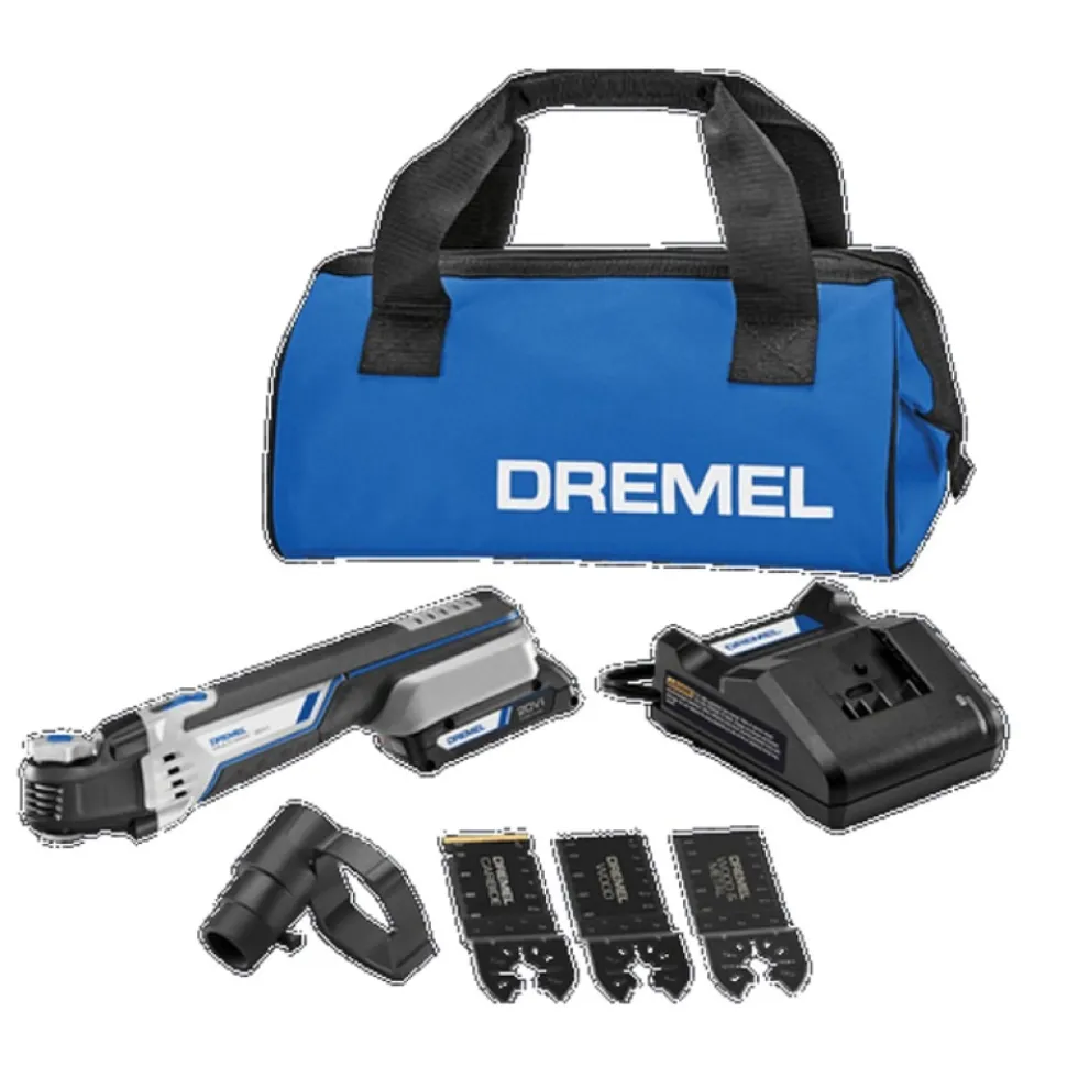 Factory Reconditioned Dremel 20V Multi-Max Lithium-Ion Cordless Oscillating Multi-Tool Kit (2 Ah)