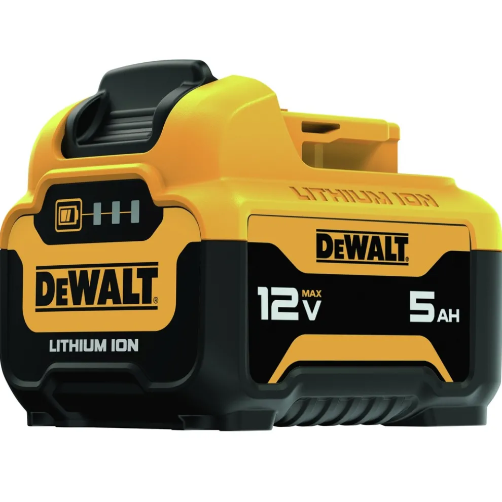 Factory Reconditioned Dewalt (2-Piece) 12V Lithium-Ion Batteries and Charger Starter Kit (3 Ah/5 Ah)