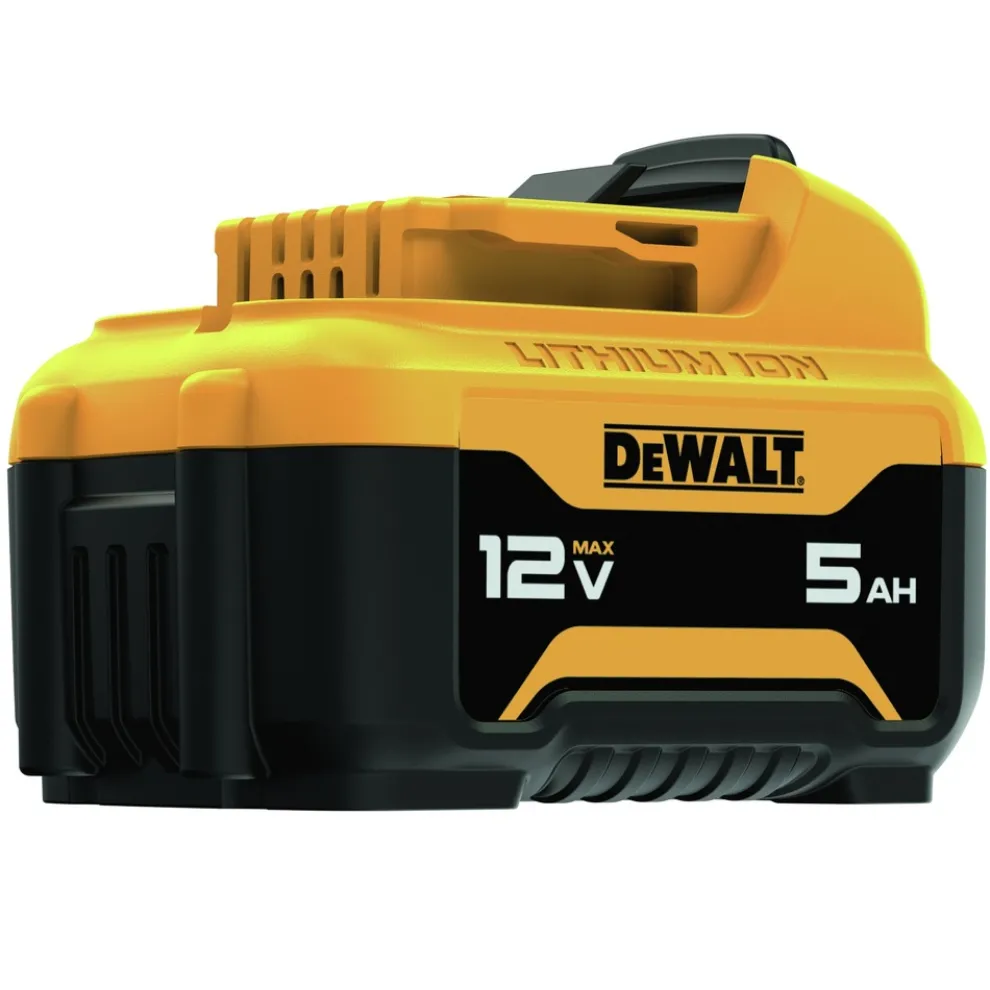 Factory Reconditioned Dewalt (2-Piece) 12V Lithium-Ion Batteries and Charger Starter Kit (3 Ah/5 Ah)