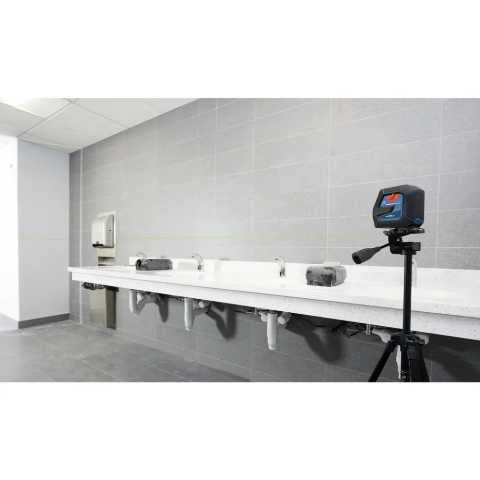 Factory Reconditioned Bosch Green-Beam Self-Leveling Cross-Line Laser