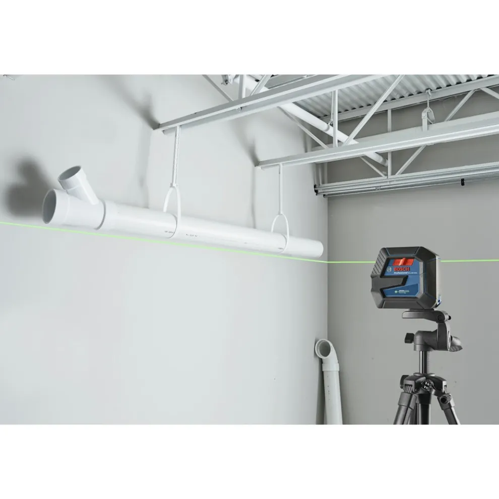 Factory Reconditioned Bosch Green-Beam Self-Leveling Cross-Line Laser