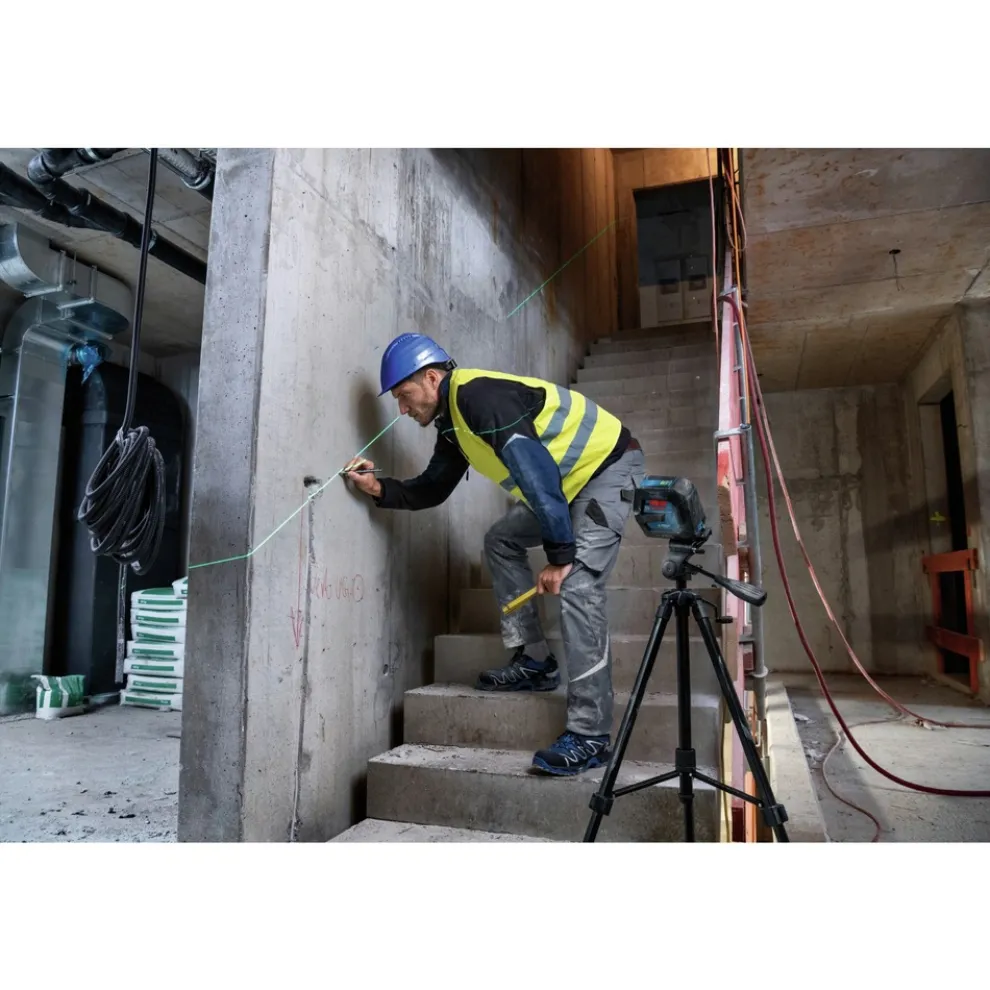 Factory Reconditioned Bosch Green-Beam Self-Leveling Cross-Line Laser