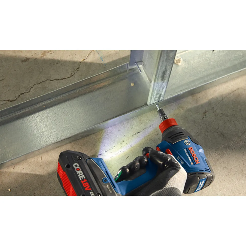 Factory Reconditioned Bosch 18V Freak Brushless Lithium-Ion 1/4 in. and 1/2 in. Cordless Connected-Ready Impact Driver Kit (4 Ah)