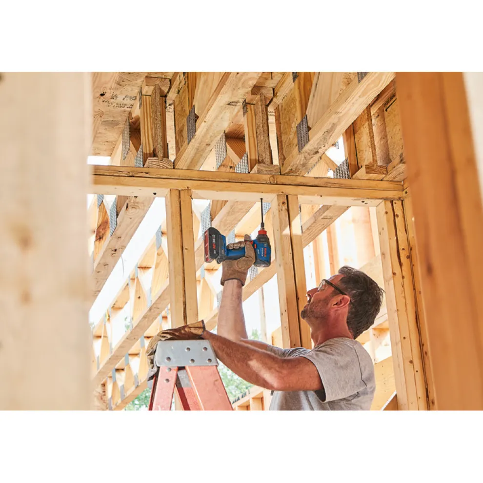 Factory Reconditioned Bosch 18V Freak Brushless Lithium-Ion 1/4 in. and 1/2 in. Cordless Connected-Ready Impact Driver Kit (4 Ah)