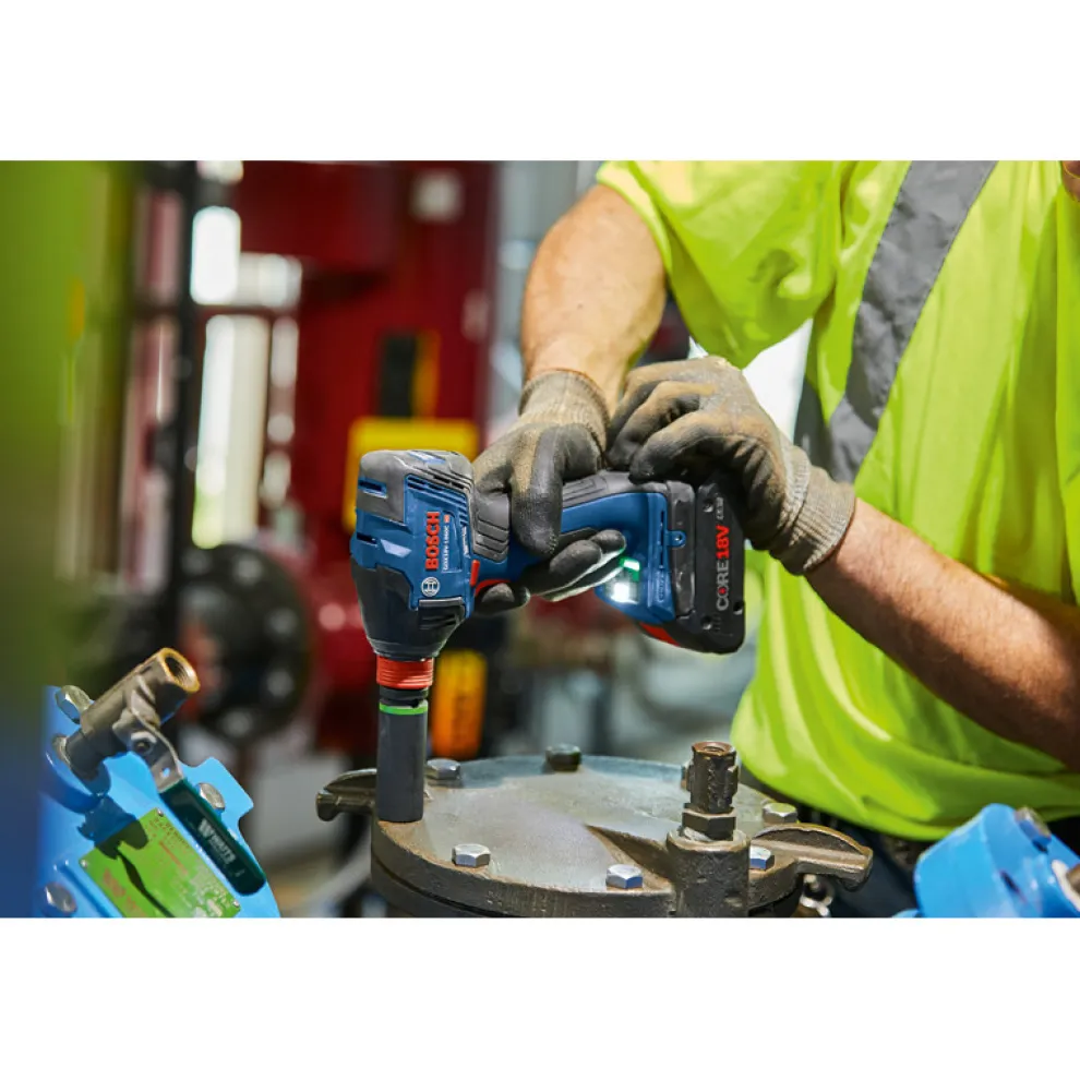 Factory Reconditioned Bosch 18V Freak Brushless Lithium-Ion 1/4 in. and 1/2 in. Cordless Connected-Ready Impact Driver Kit (4 Ah)
