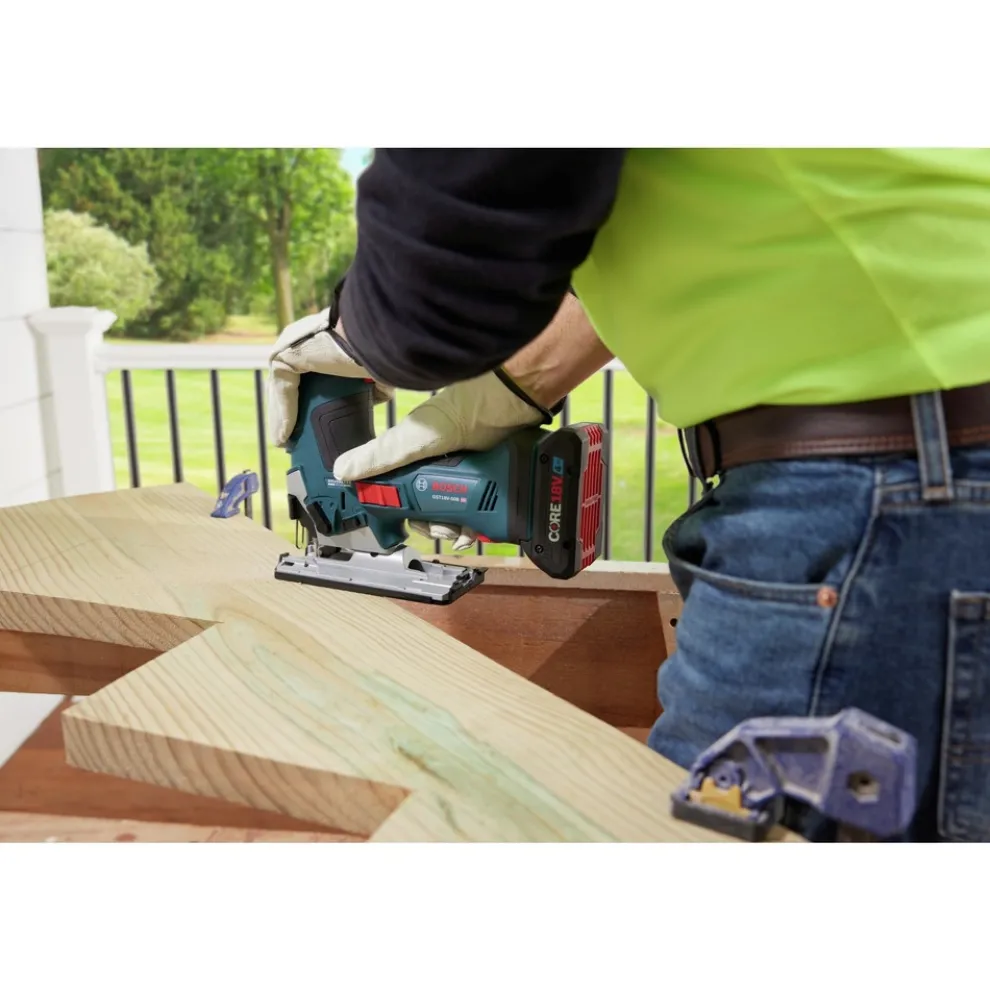 Factory Reconditioned Bosch 18V Brushless Lithium-Ion Cordless Barrel-Grip Jig Saw (Tool Only)
