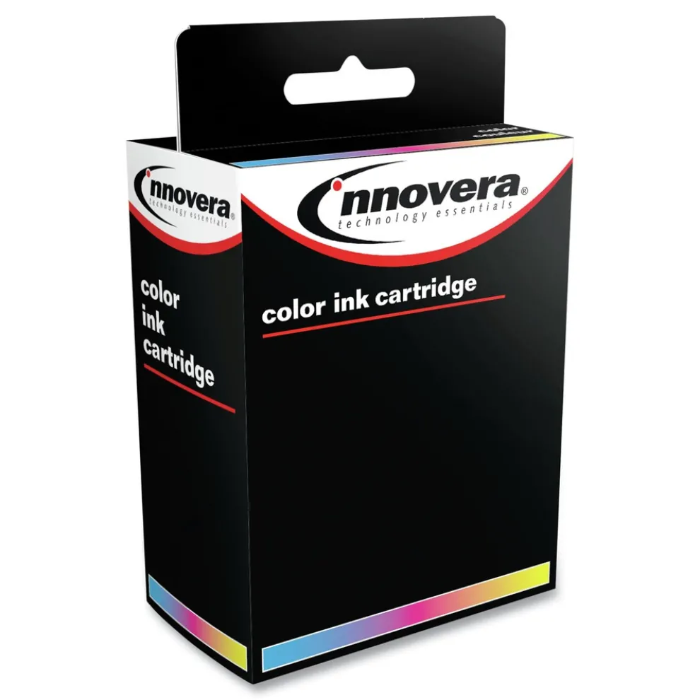 Factory Reconditioned Innovera 415 Page-Yield Remanufactured High-Yield Ink Replacement for 62XL (C2P07AN) - Tri-Color