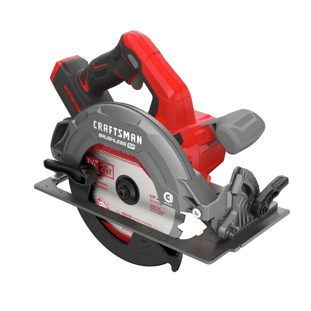 Factory Reconditioned Craftsman V20 Brushless RP Lithium-Ion Cordless 7-1/4 in. Circular Saw (Tool Only)