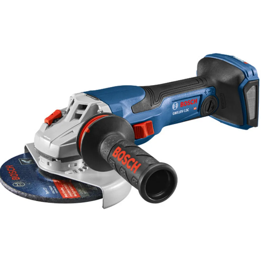 Factory Reconditioned Bosch 18V PROFACTOR Brushless Lithium-Ion 5 - 6 in. Cordless Angle Grinder with Slide Switch (Tool Only)