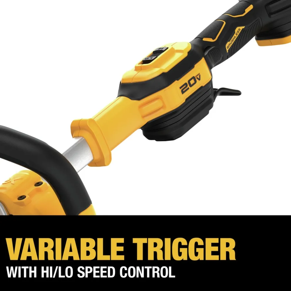 Factory Reconditioned Dewalt 20V MAX Lithium-Ion Cordless 14 in. Folding String Trimmer (Tool Only)