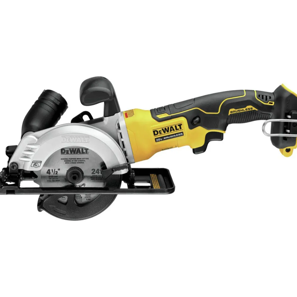 Factory Reconditioned Dewalt ATOMIC 20V MAX Brushless Lithium-Ion 4-1/2 in. Cordless Circular Saw (Tool Only)