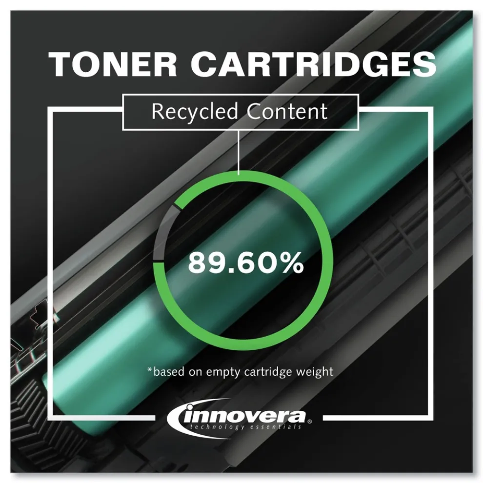 Factory Reconditioned Innovera Remanufactured 6,000 Page-Yield Replacement Toner for 508A (CF360A) - Black