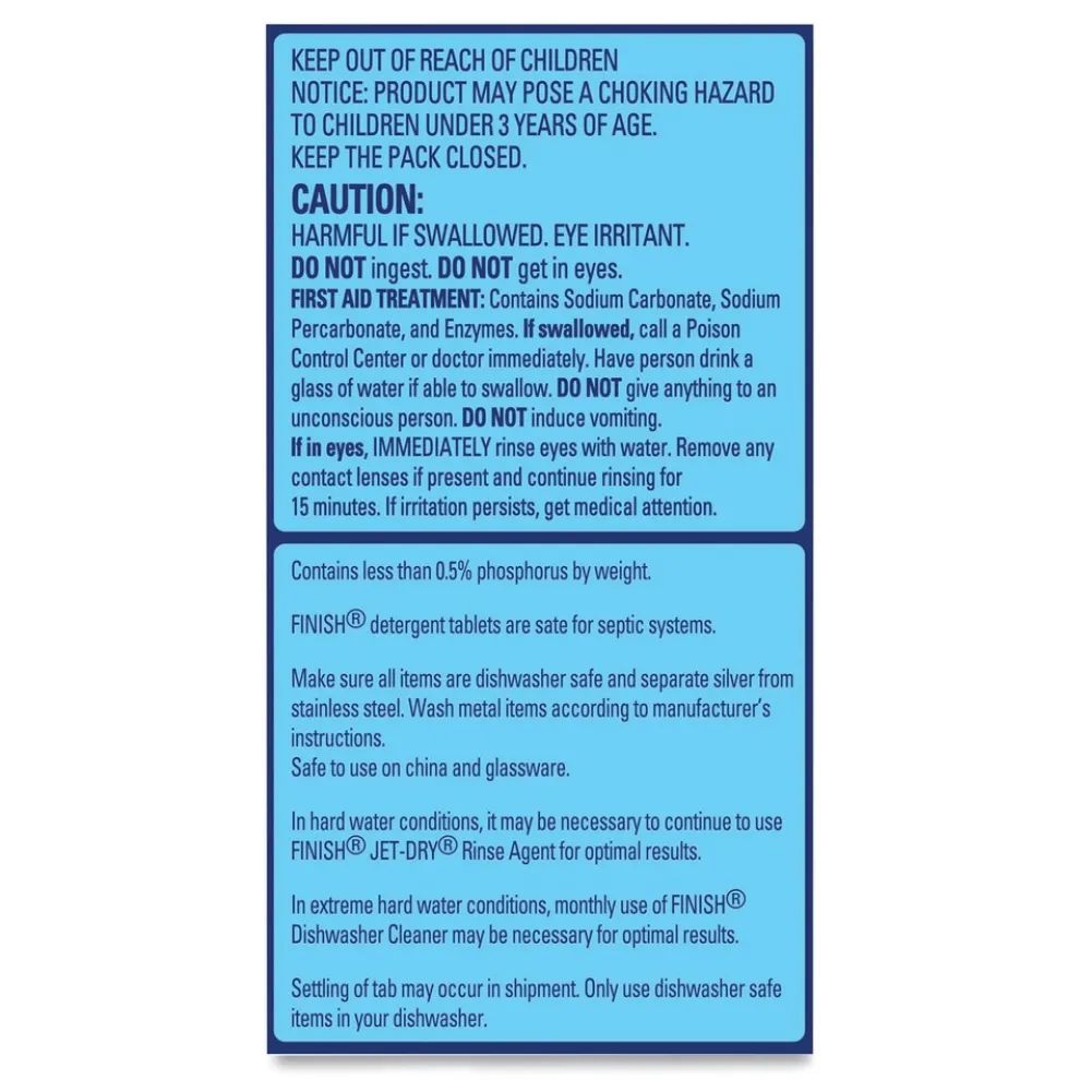 FINISH Powerball Dishwasher Tabs - Fresh Scent (94/Box)