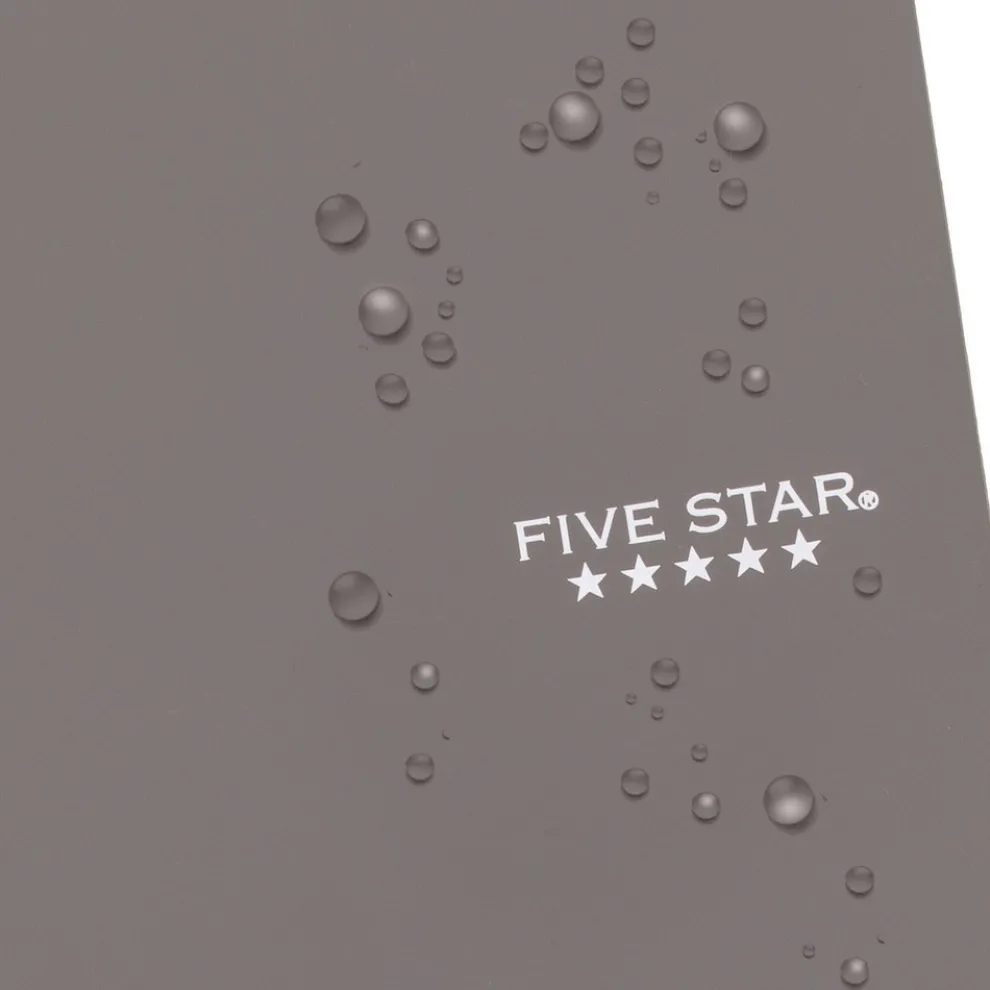 Five Star 9.5 x 7.25 Sheets (150) Medium/College Rule Wirebound Notebook - Randomly Assorted Cover Color