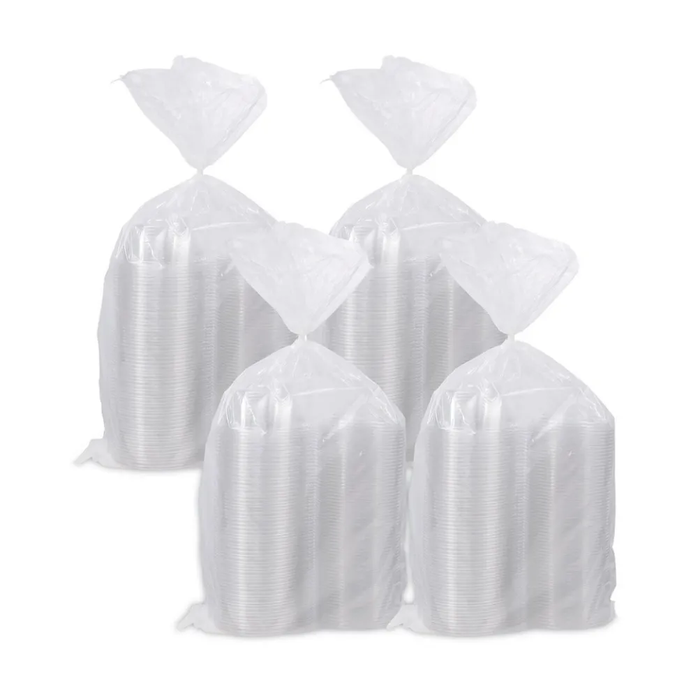 Dart CTR12BD 5.5 in. x 2.6 in. 12 oz. Tamper-Resistant/Evident Dome Lid Bowls - Clear (240/Carton)