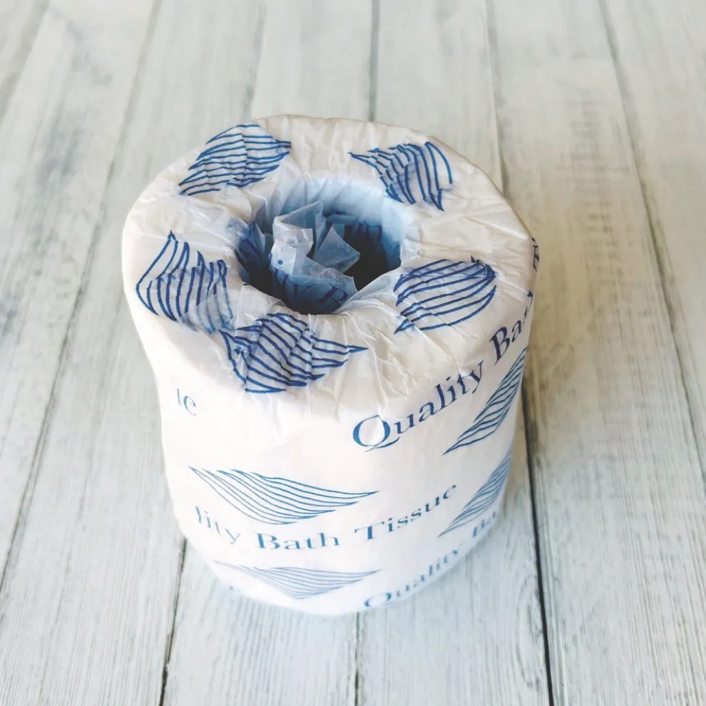 GEN Septic Safe Wrapped 2-Ply Bath Tissue - White (300 Sheets/Roll 96 Rolls/Carton)