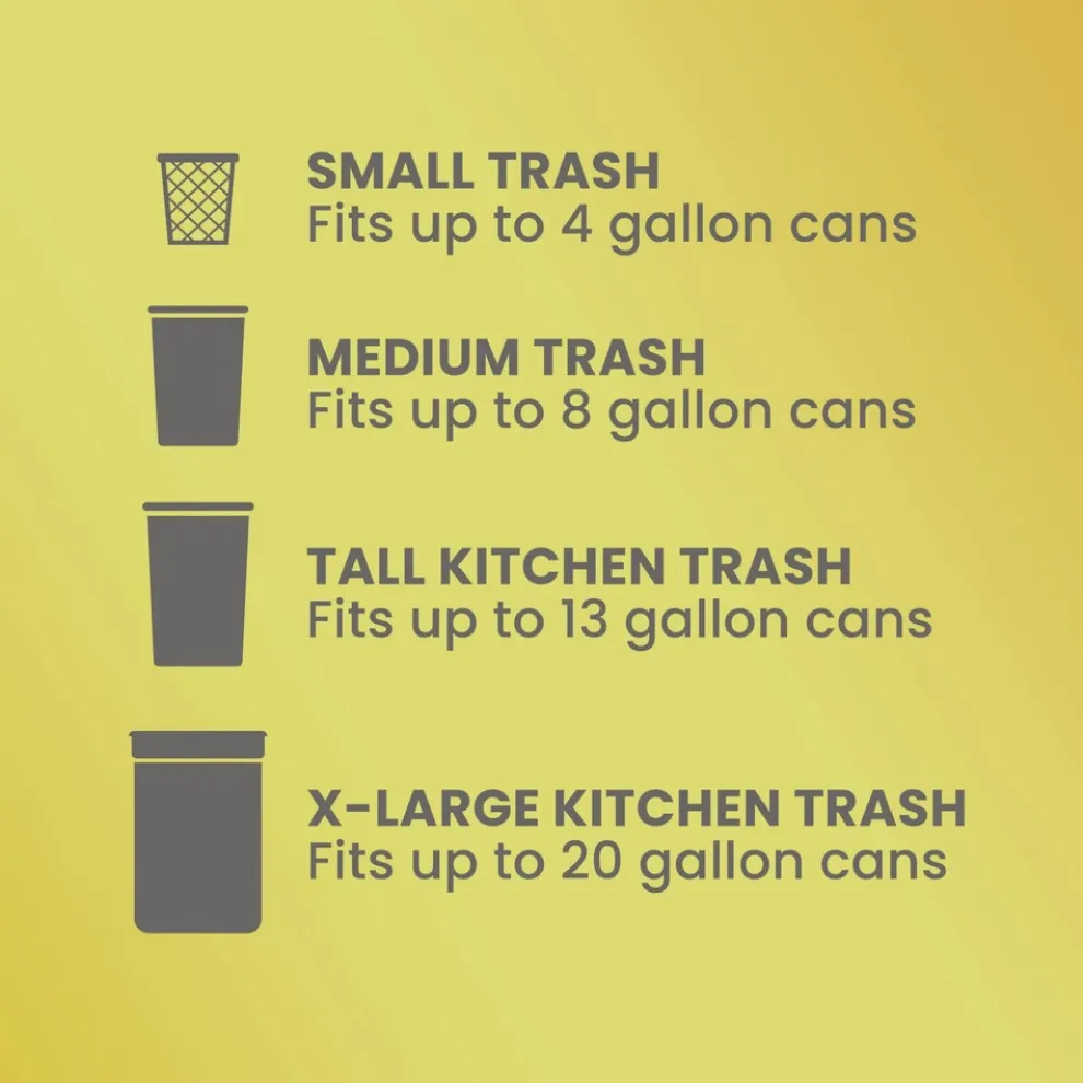 Glad ForceFlex 24 in. x 27.38 in. 13 Gallon Kitchen Drawstring Trash Bags - Gain Lavender Scent/White (240/Carton)