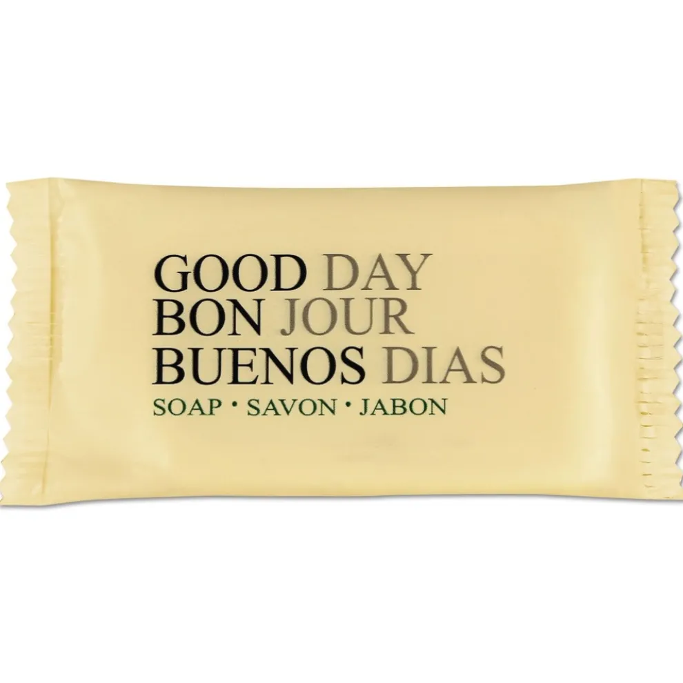 Good Day 0.75 oz. Individually Wrapped Bar Soap - Pleasant Scent (1000/Carton)
