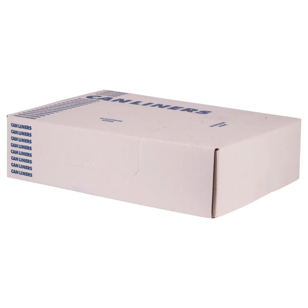 Heritage 24 in. x 32 in. 16 gal. 0.7 mil Linear Low-Density Can Liners - Clear (500/Carton)