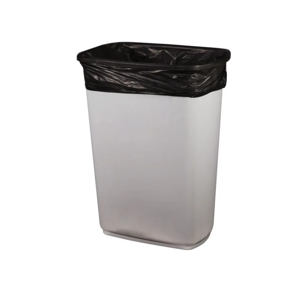 Heritage 33 in. x 39 in. 33 gal. 2 mil Low-Density Repro Can Liner - Black (100/Carton)