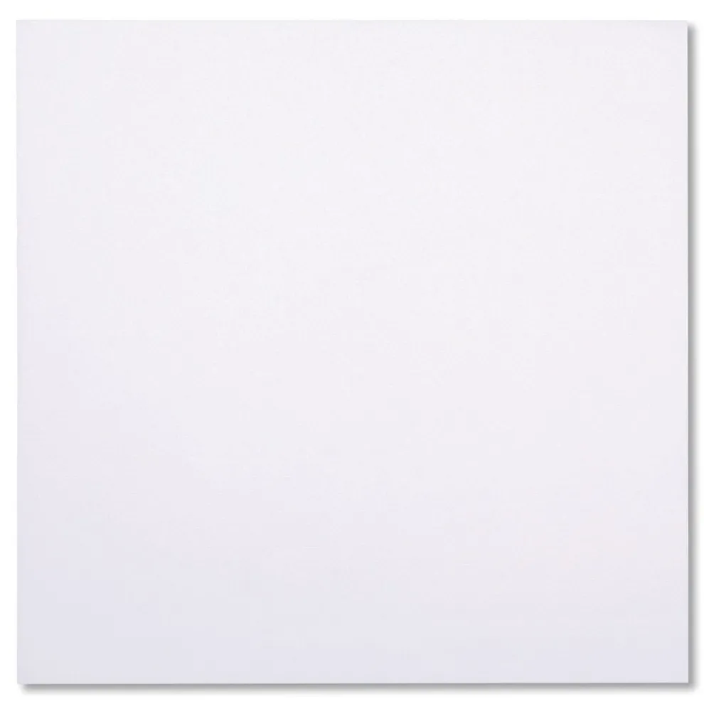 Hoffmaster Linen-Like 16 in. x 16 in. Flat Pack Dinner Napkins - White (1000/Carton)
