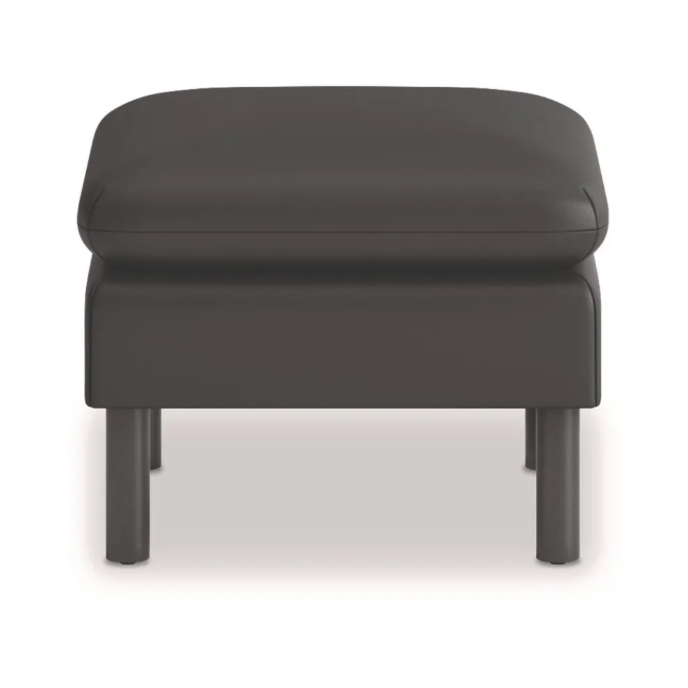 HON 23 in. x 23 in. x 17.5 in. Parkwyn Series Ottoman - Black