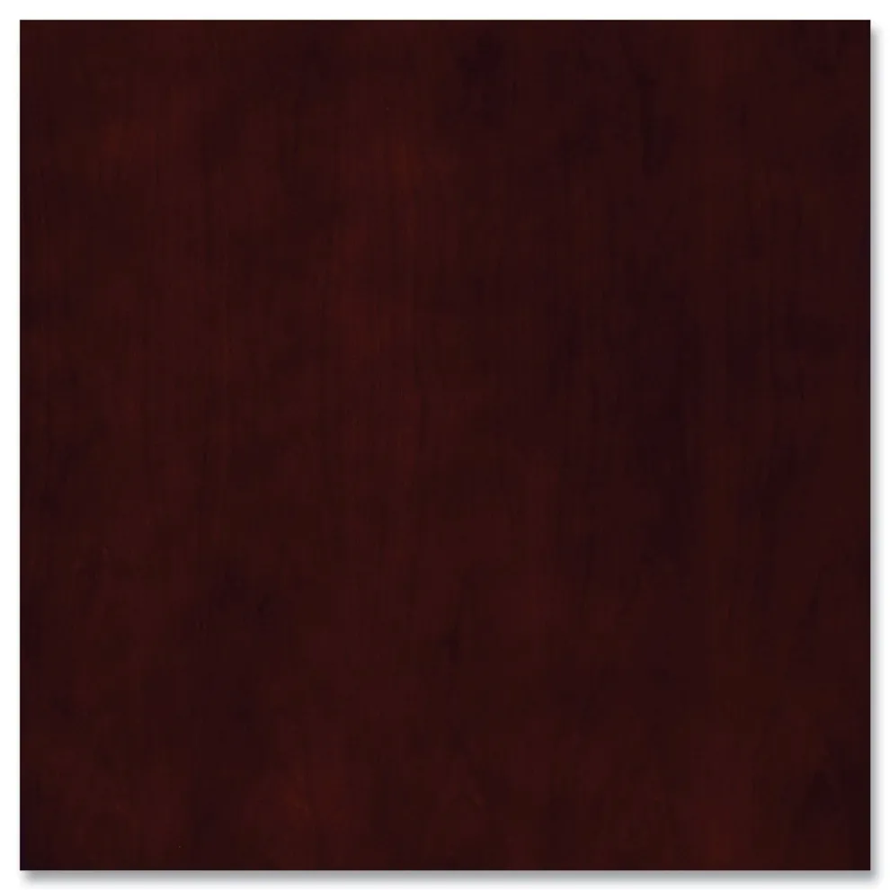 HON 10500 Series 66 in. x 30 in. x 29.5 in. Single Pedestal Desk - Mahogany