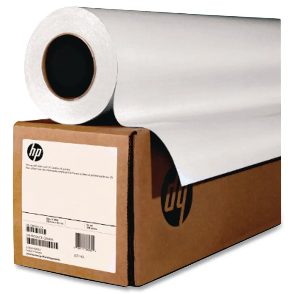HP Designjet Inkjet 4.9 mil 42 in. x 150 ft. Coated Large Format Paper - White