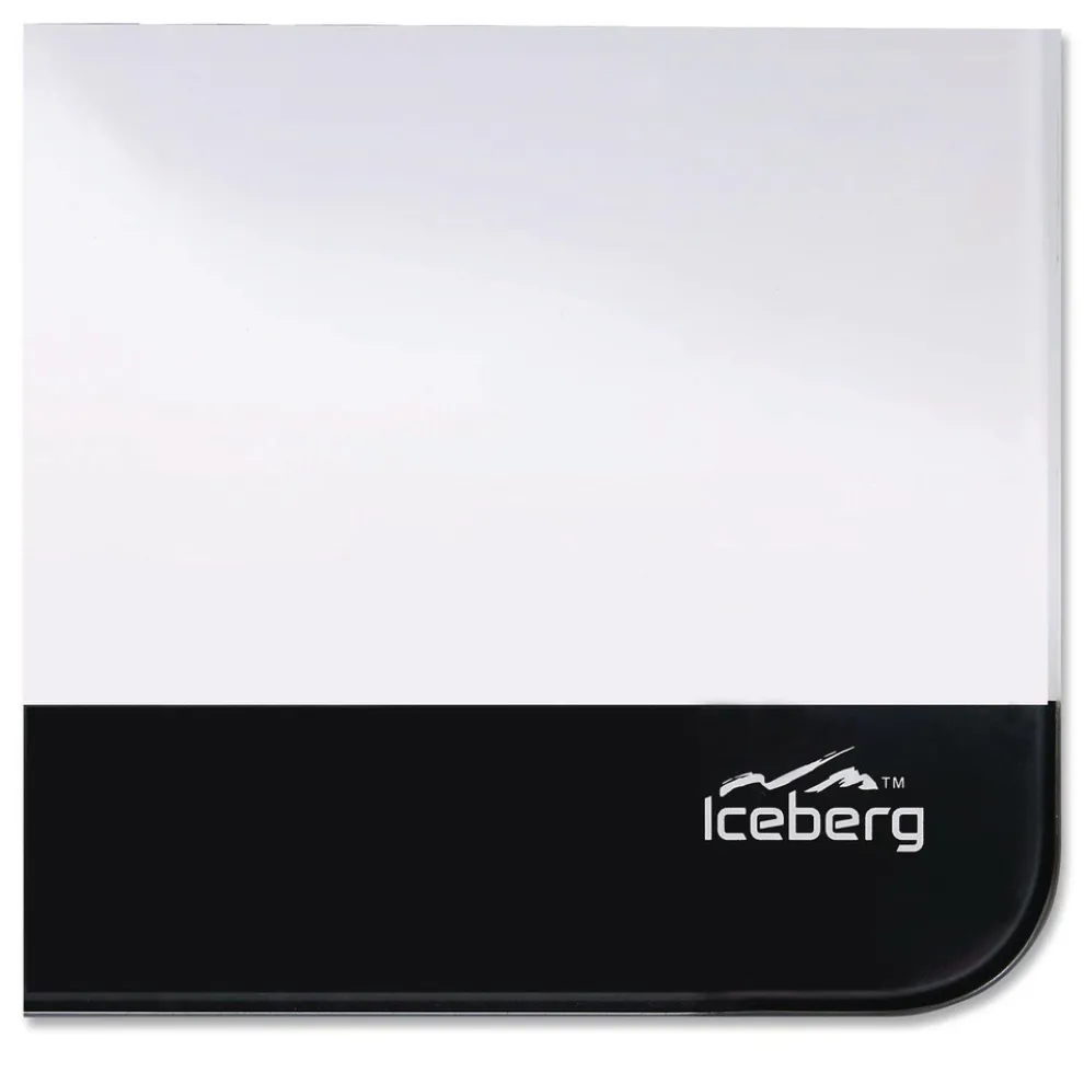 Iceberg Clarity Personal Board, Ultra-White Backing, 12 X 16