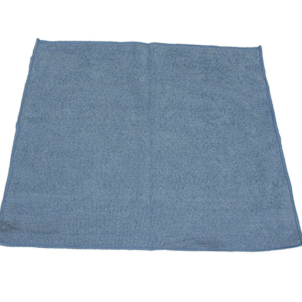 Impact 240-Piece/Carton Lightweight 16 in. x 16 in. Microfiber Cloths - Blue