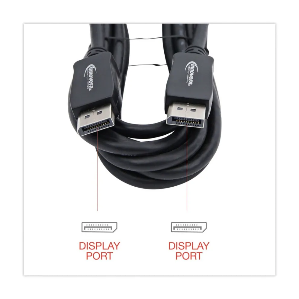 Innovera 10 ft. DisplayPort Cable - Black