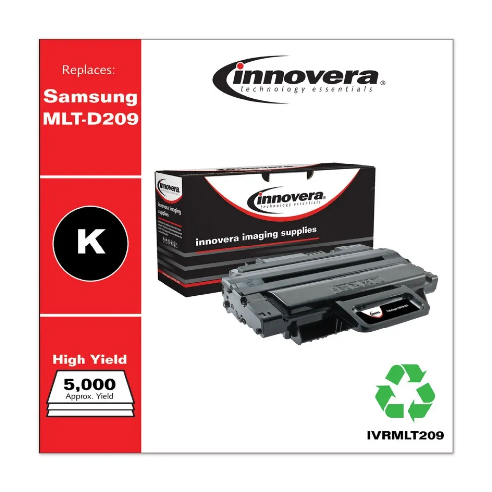 Innovera IVRR374 Remanufactured 5000-Page Yield Toner Replacement for 106R01374 - Black