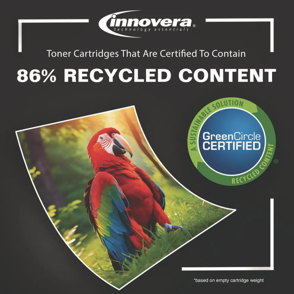 Innovera IVRR374 Remanufactured 5000-Page Yield Toner Replacement for 106R01374 - Black