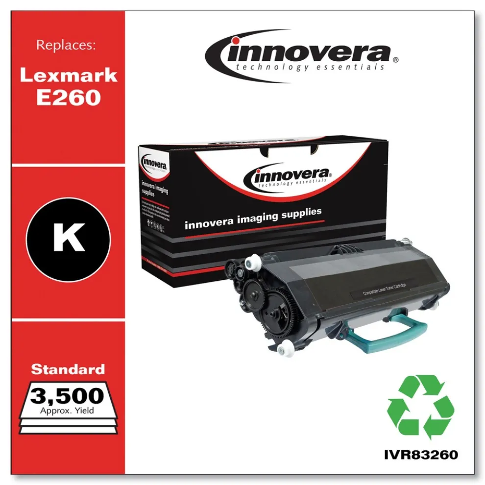 Innovera Remanufactured E260a21a (e260) Toner, Black